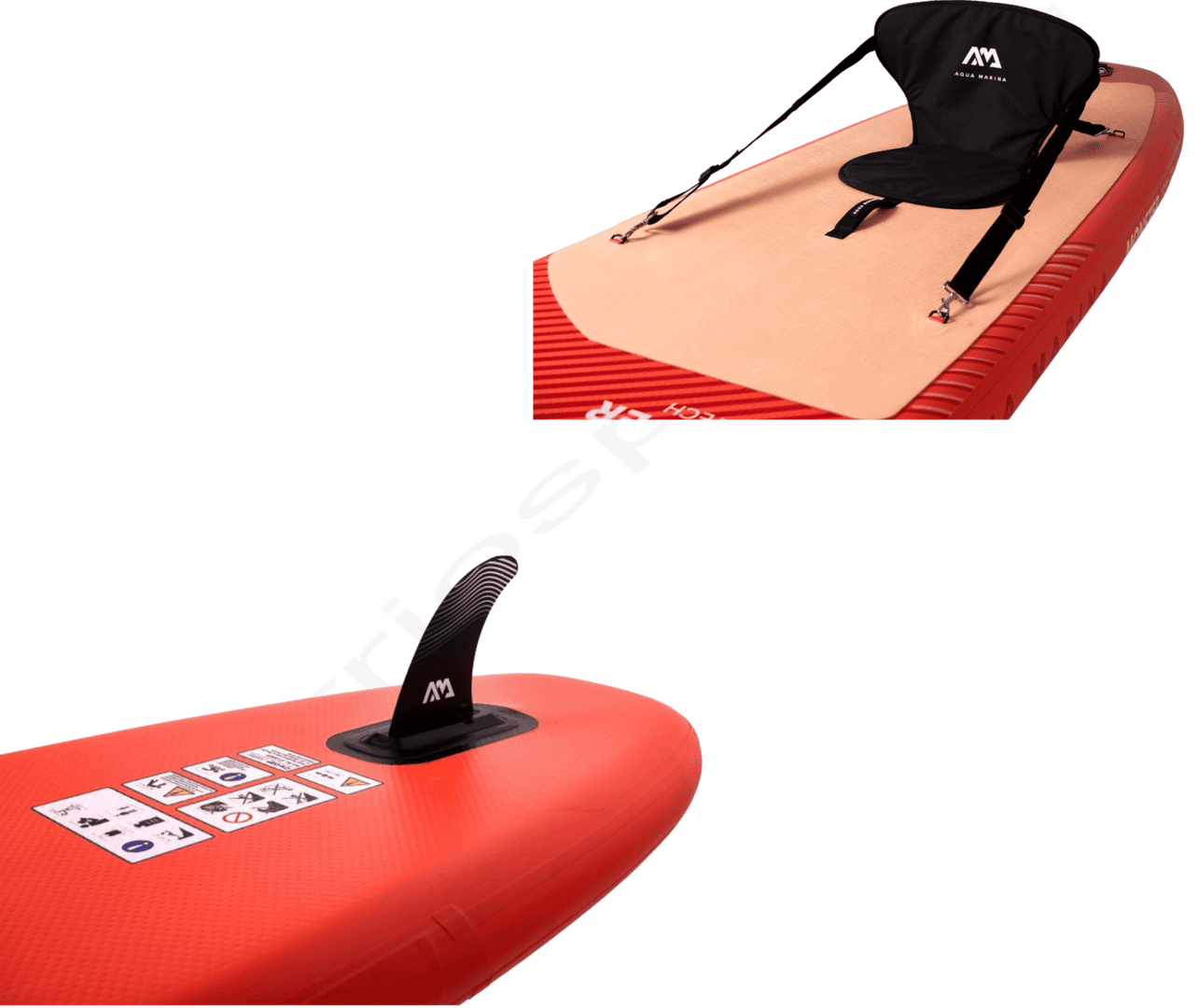 Надуваем SUP Aqua Marina Monster 12 за водни спортове и приключения.