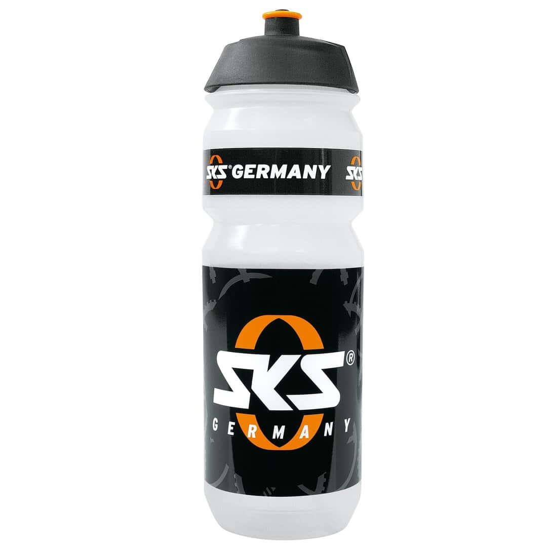 Прозрачна водна бутилка SKS Germany 750 мл с капак.