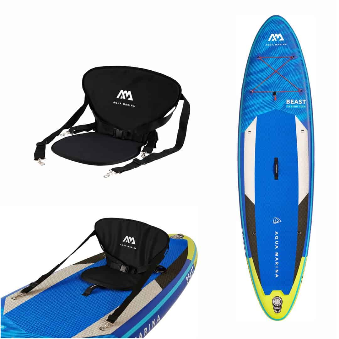 Въздушен SUP и аксесоари Aqua Marina Beast 10'6" за водни спортове.