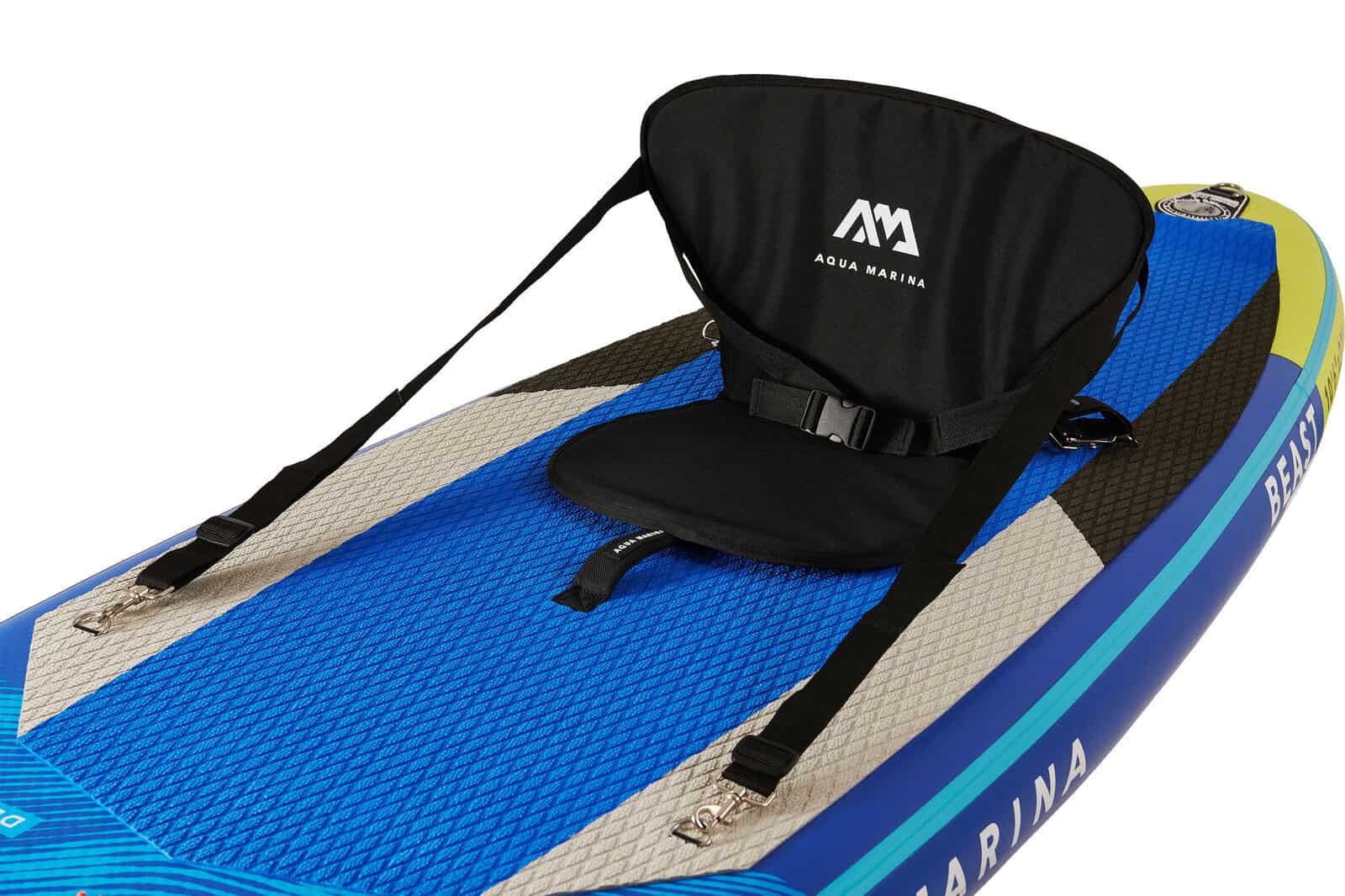 Надуваем SUP Aqua Marina Beast 10'6" с облегалка и ремъци.