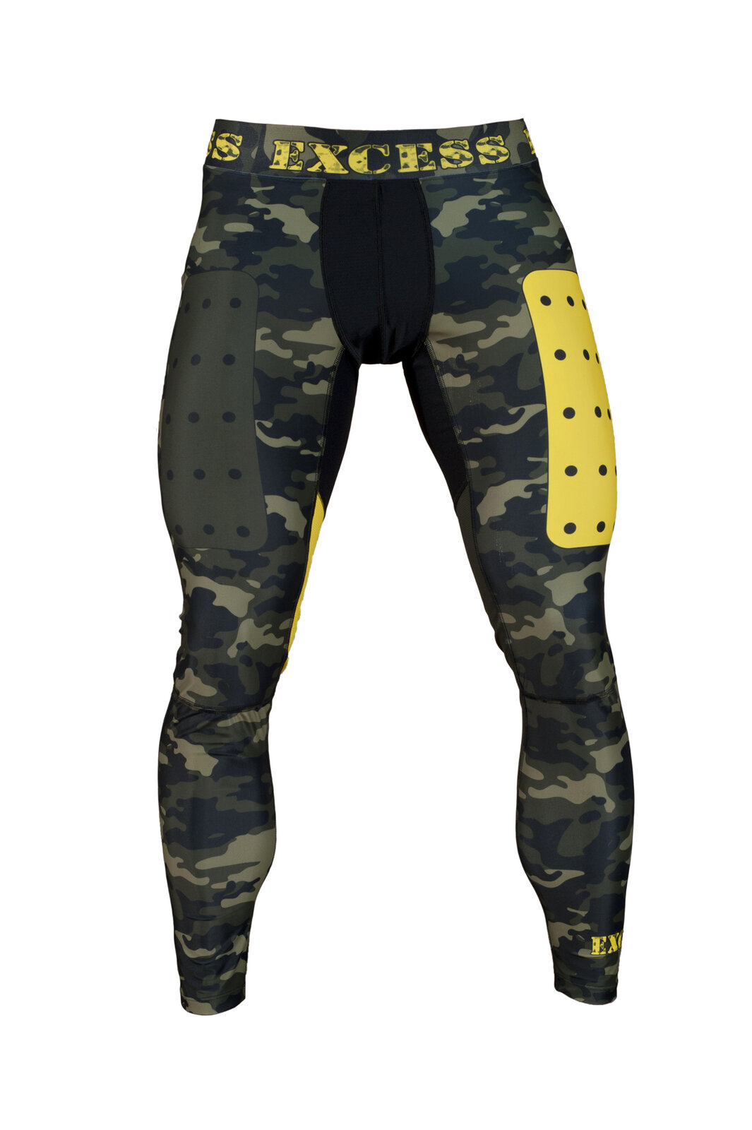 Мъжки спортен клин Excess Camouflage Green