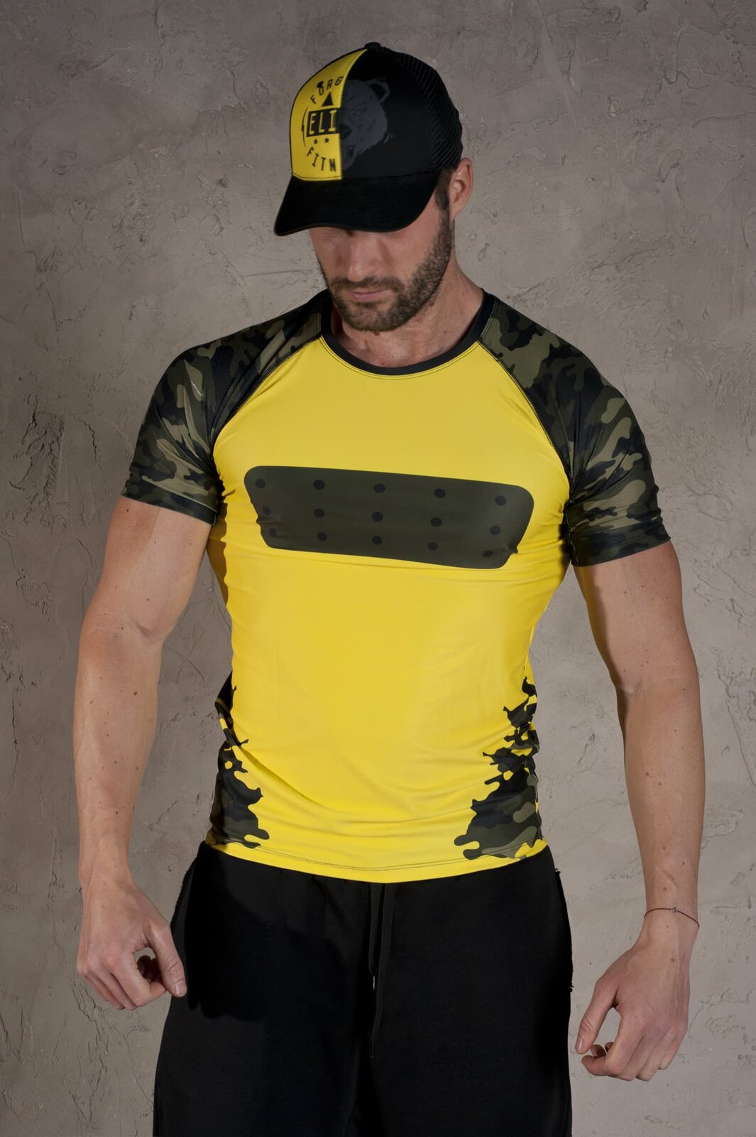 Мъжки рашгард Excess Yellow Cam