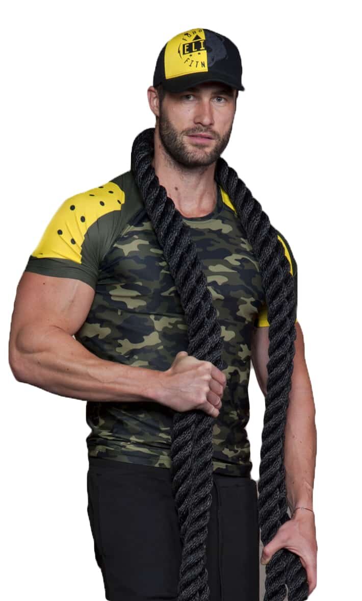Мъжки рашгард Excess Camouflage Green
