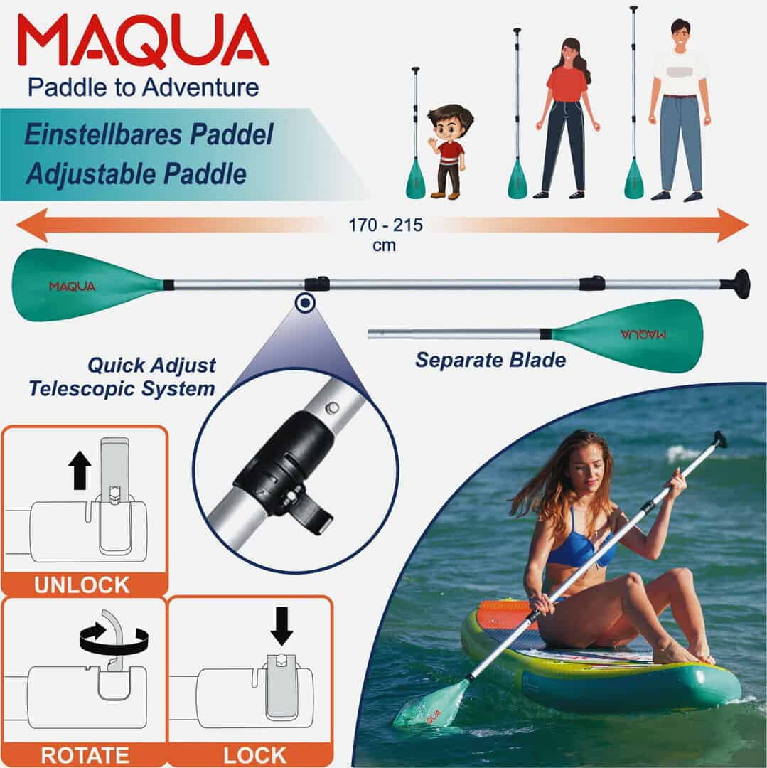 Надуваем SUP Maqua Voyager 11.8" за водни приключения.
