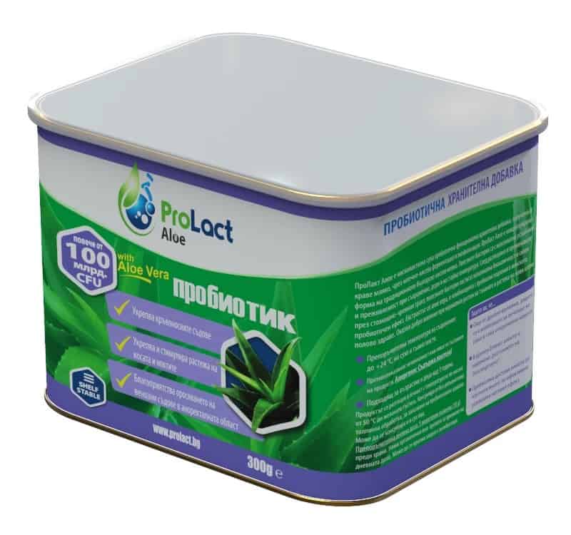 Пробиотик Prolact ALOE 300 г, хранителна добавка за здраве.