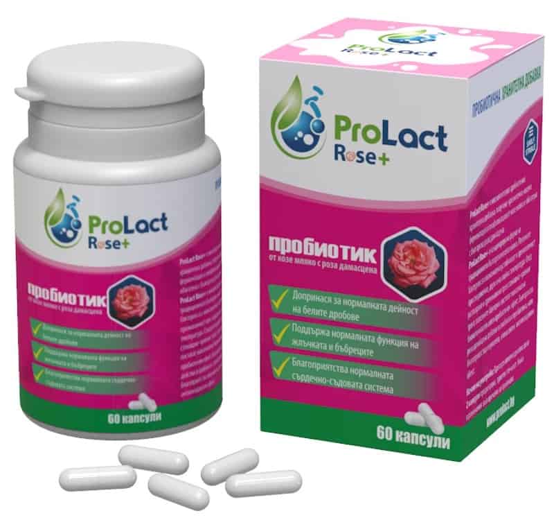 Prolact Rose+ капсули за регулиране на хормоните и здравето.