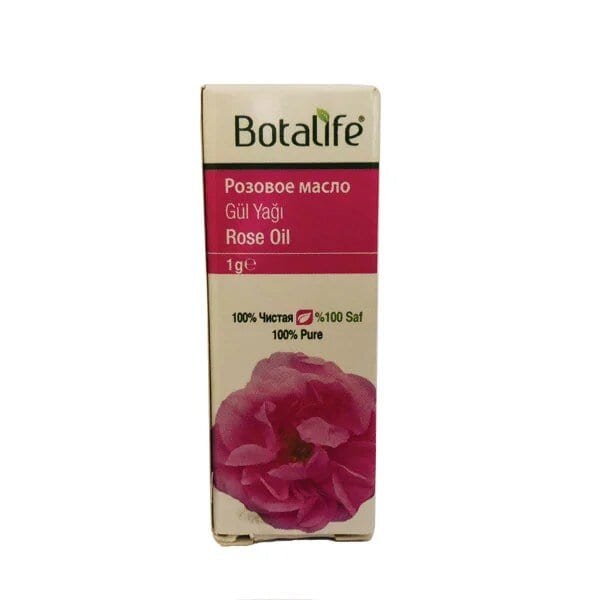Розово масло Botalife 1 г за ароматерапия и грижа за кожата.