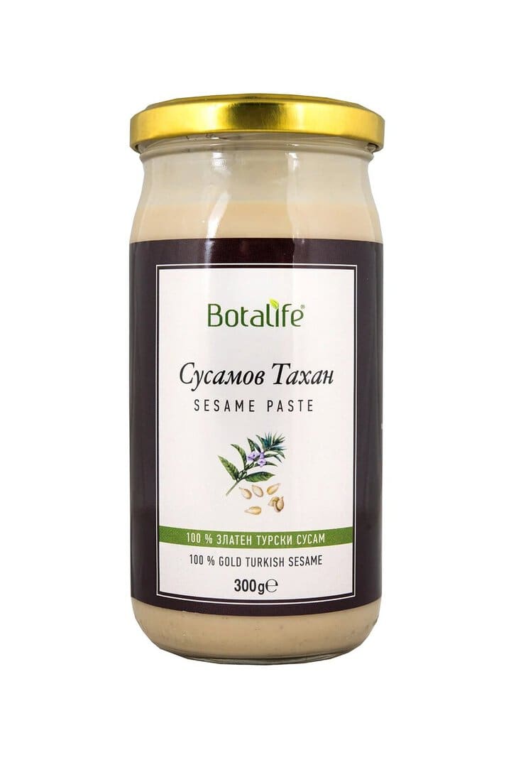 Турски сусамов тахан Botalife 300 г, натурален и висококачествен.