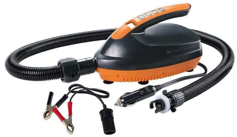 Електрическа помпа за SUP с 12V захранване и манометър.