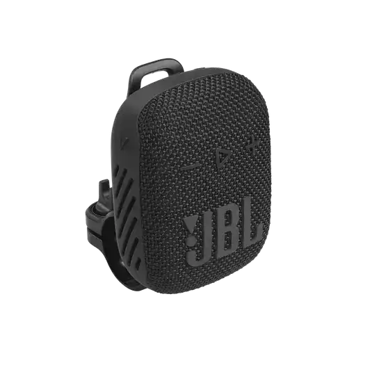 Bluetooth колона JBL Wind 3S с стойка за байк за музика на път.