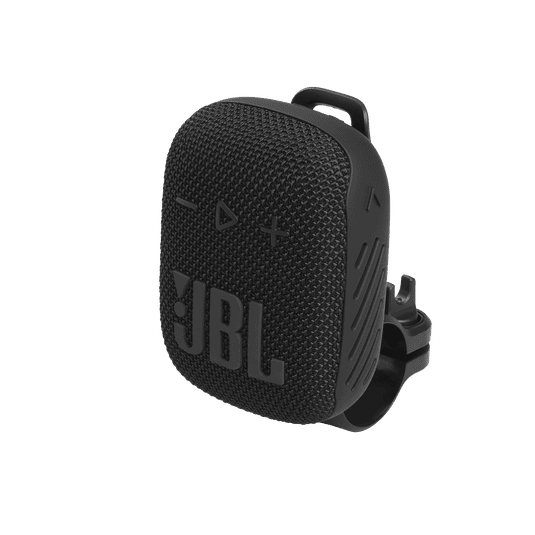 Bluetooth колона за байк JBL Wind 3S със стойка за монтаж.
