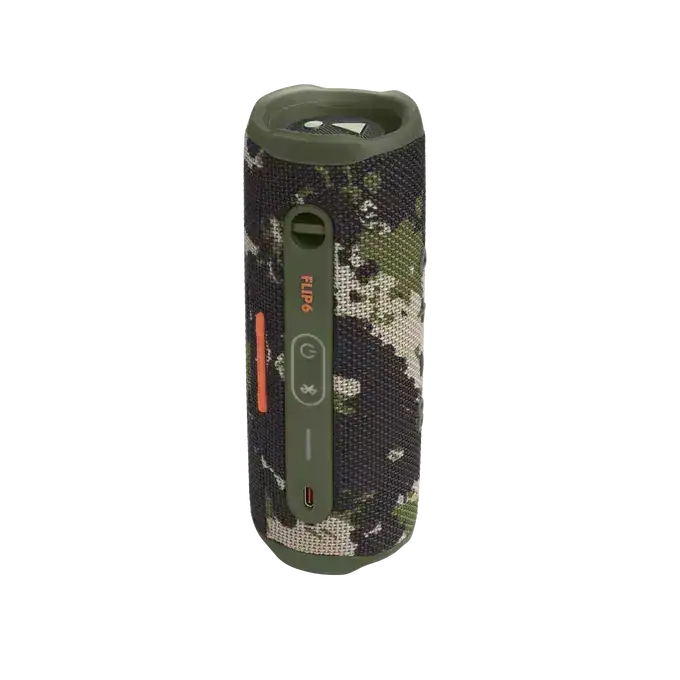 JBL Flip 6 Camo водоустойчива Bluetooth колона за мобилни устройства.