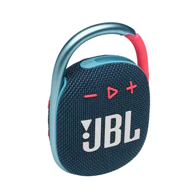 Малка Bluetooth колона JBL Clip 4 с ярки цветове и висококачествен звук.