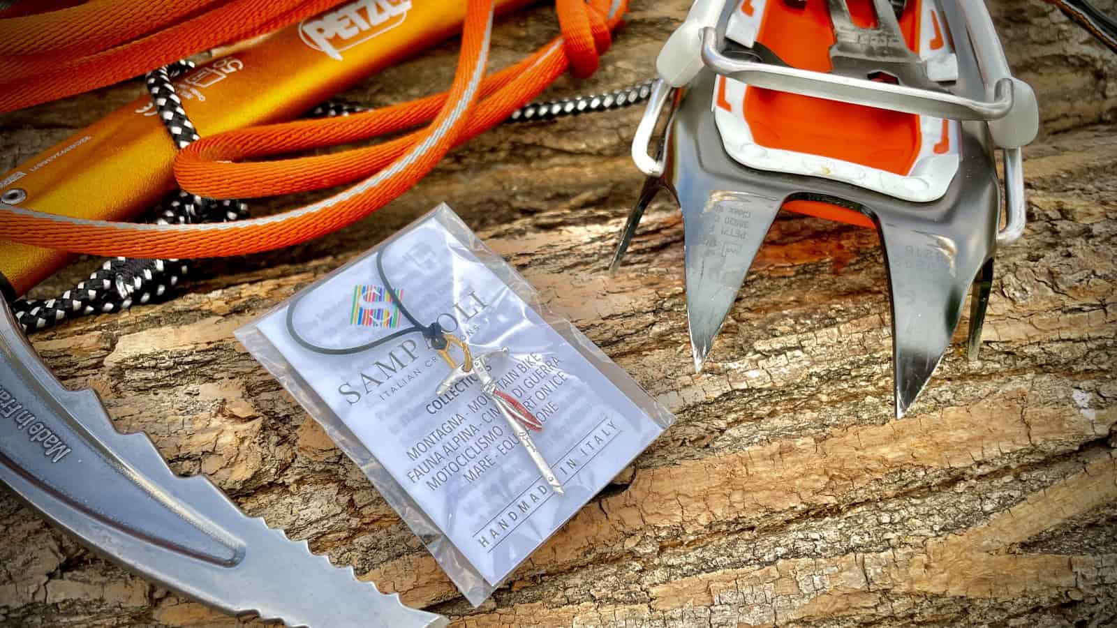 Колие Classic Ice Axe Sampaoli Italia red - Image 9