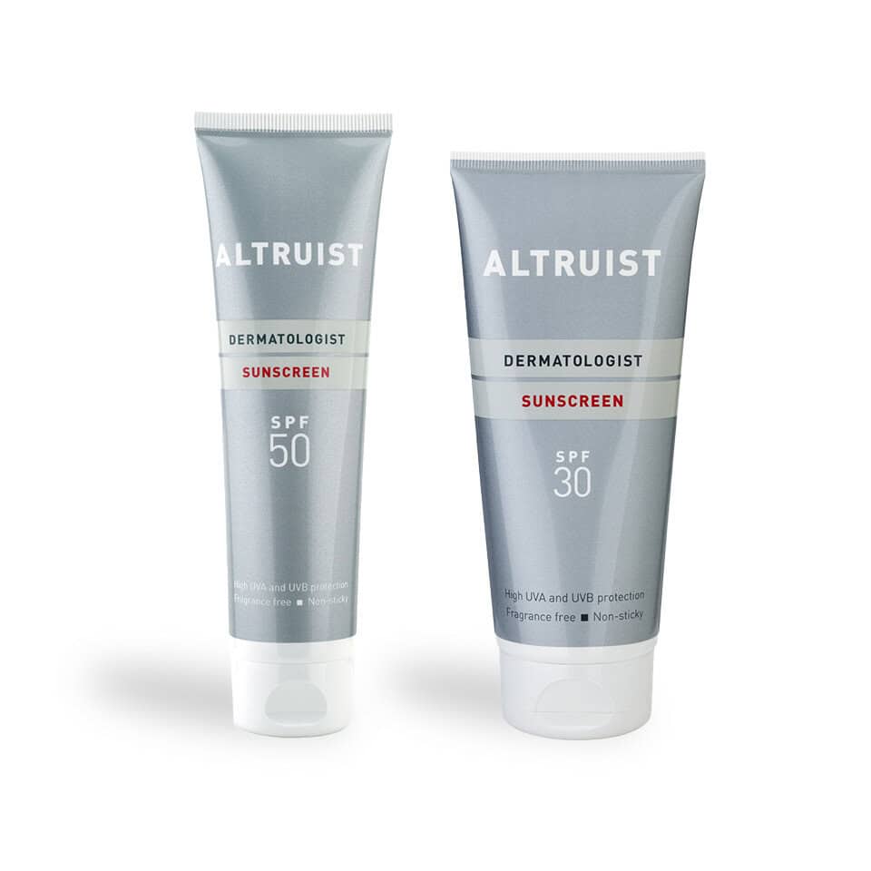 Два слънцезащитни лосиона Varrio Sport SPF30 и SPF50.