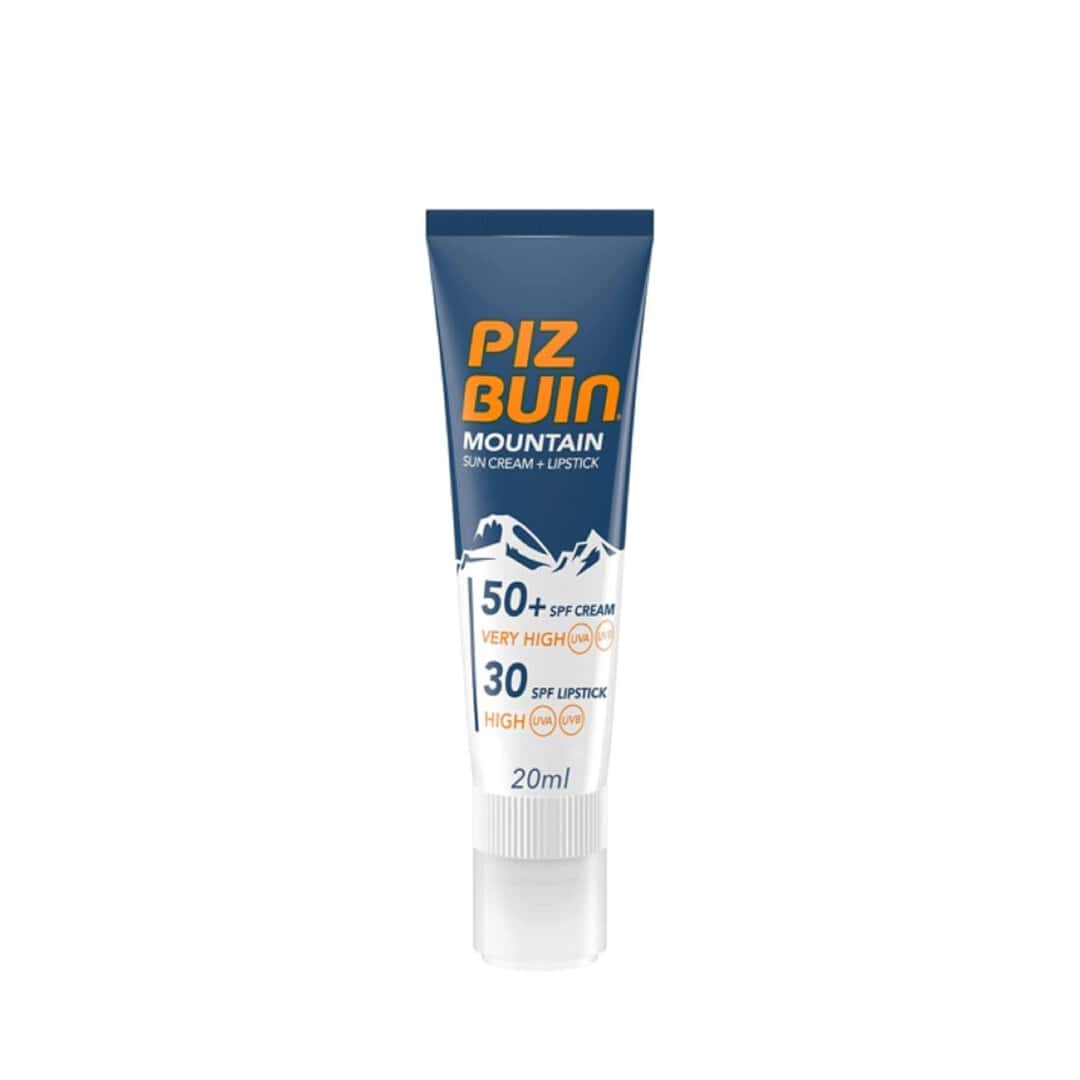 Слънцезащитен крем за планина SPF50+ и стик SPF30 Piz Buin