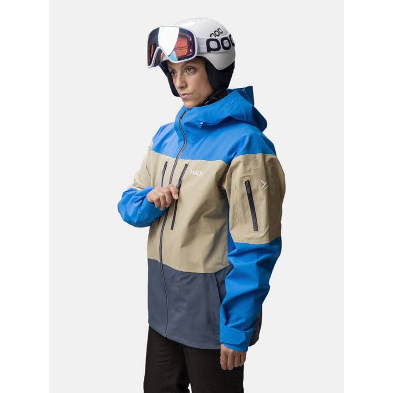 Ски яке Halti Rizle Unisex 3L Dx Ski jacket ELECTRIC BLUE Син - Image 8