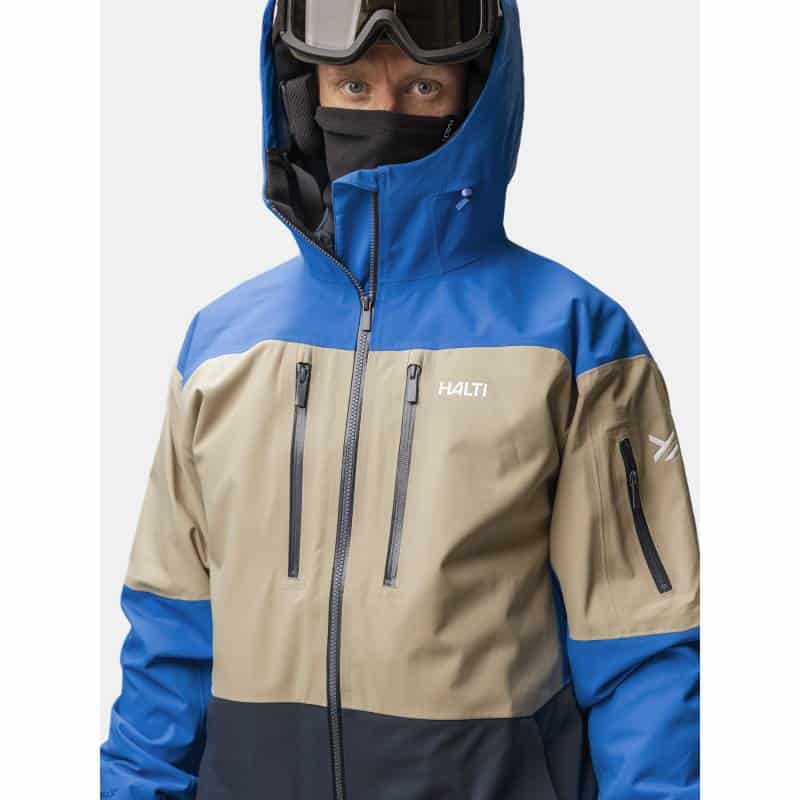 Ски яке Halti Rizle Unisex 3L Dx Ski jacket ELECTRIC BLUE Син - Image 11