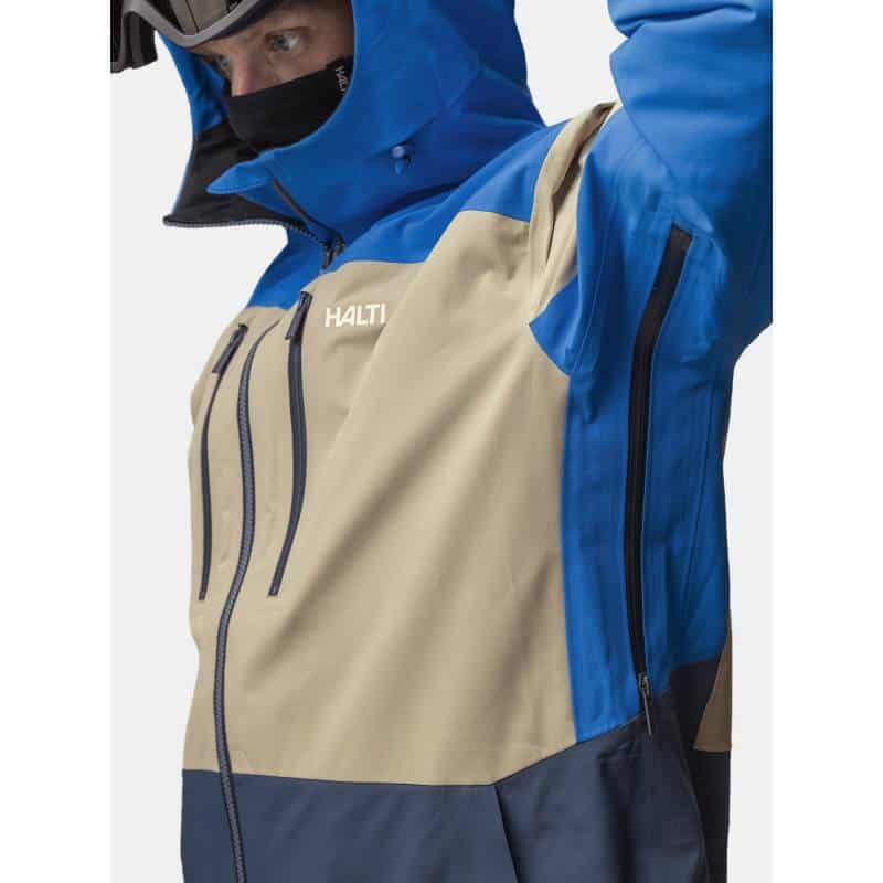 Ски яке Halti Rizle Unisex 3L Dx Ski jacket ELECTRIC BLUE Син - Image 16
