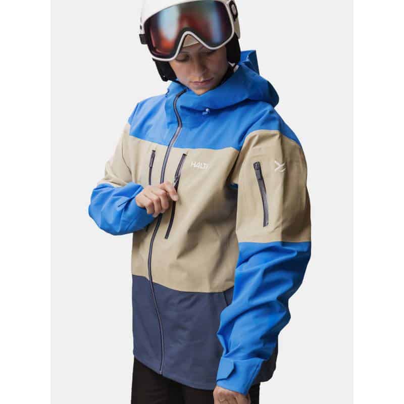 Ски яке Halti Rizle Unisex 3L Dx Ski jacket ELECTRIC BLUE Син - Image 9