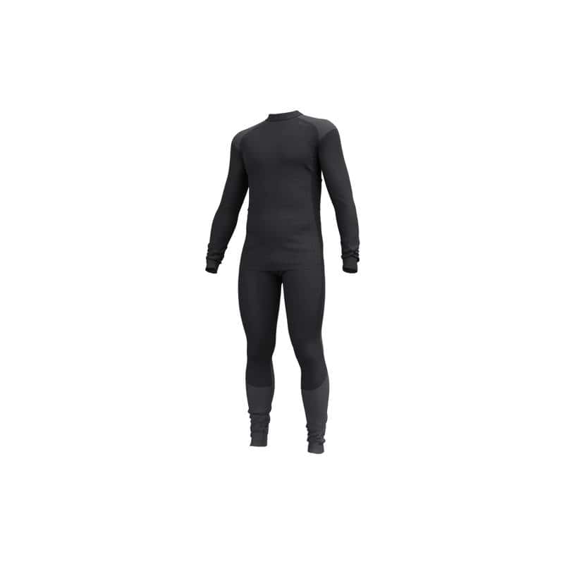 Мъжки комплект Термобельо Halti Hossa M II merino layer set BLACK Черен