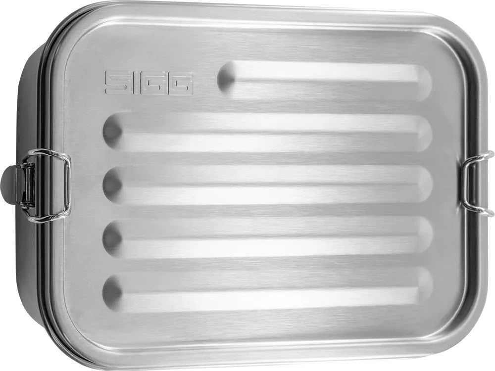 Кутия за храна SIGG Lunchbox Stainless Steel Gemstone Selenite